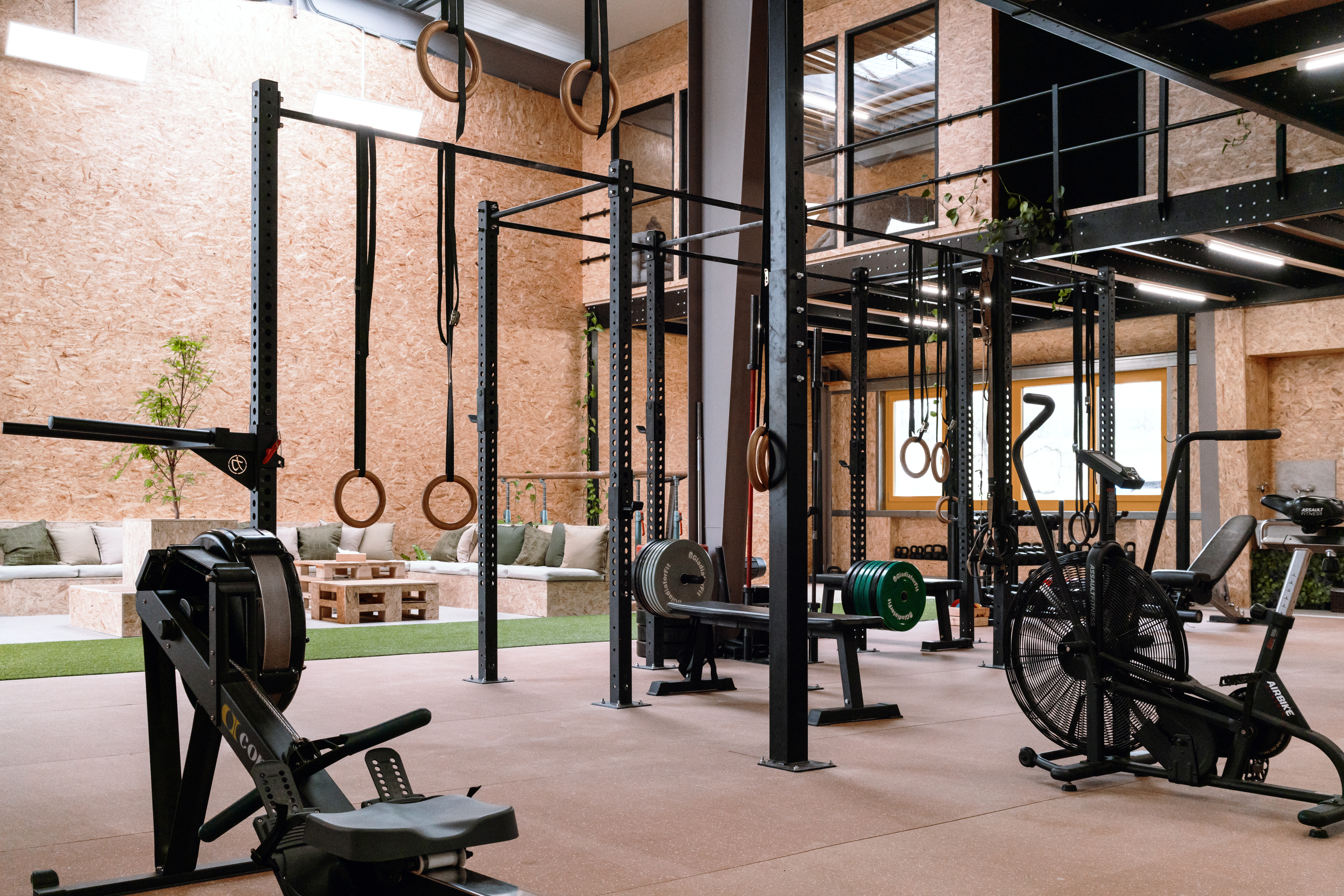 Aménagement d'une salle de sport par Nova Craft